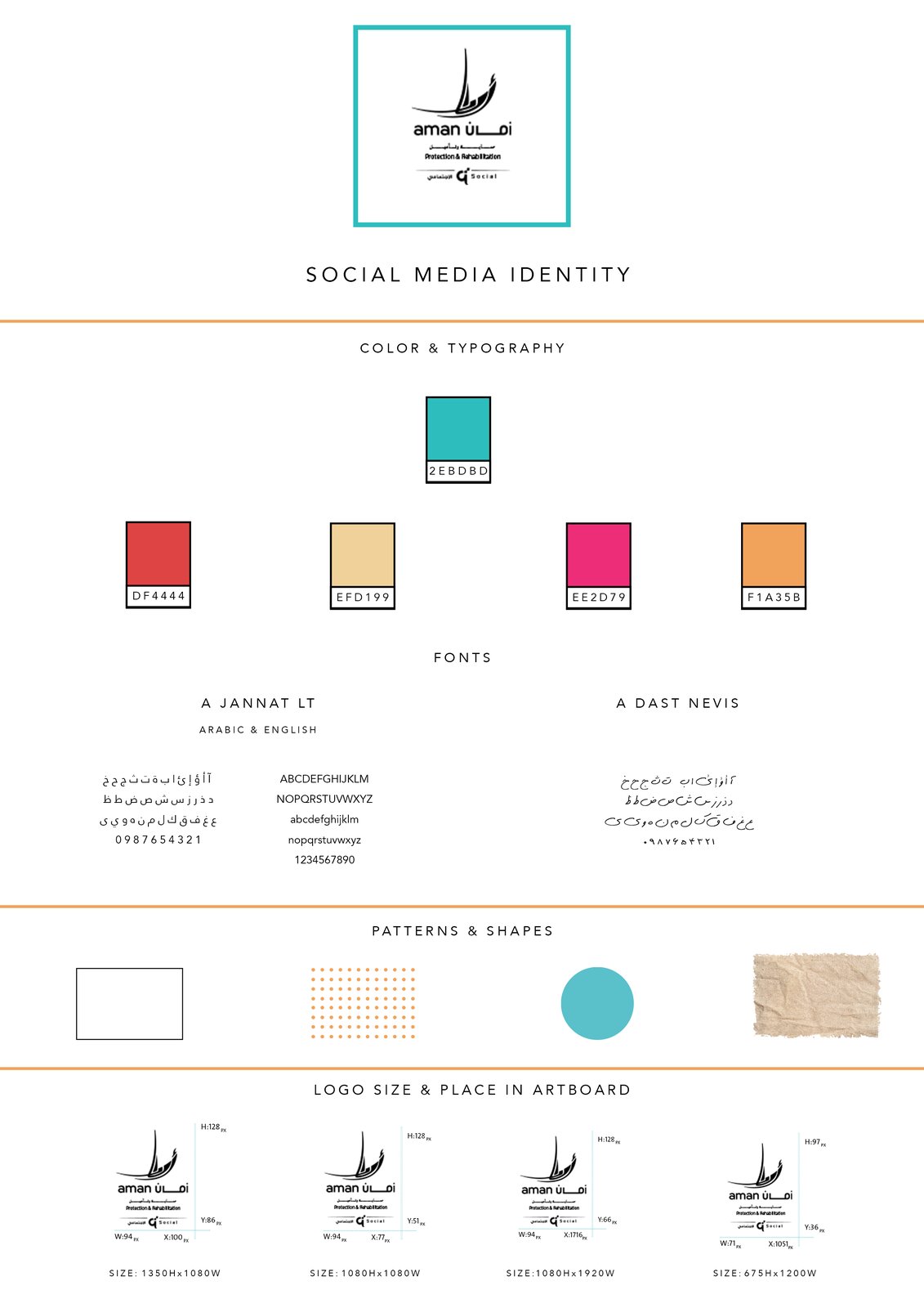 AMAN social media identity