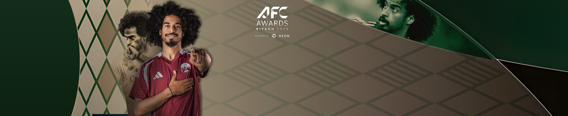 AFC Awards — Akram Afif · Player of the Year treatment